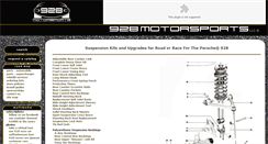 Desktop Screenshot of 928suspension.com