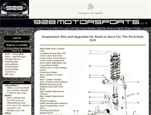 Tablet Screenshot of 928suspension.com